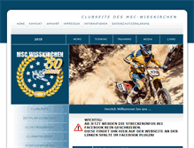 Tablet Screenshot of msc-wisskirchen.de